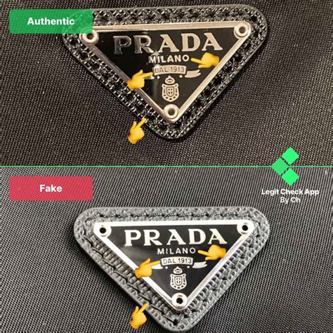 prada bag fake vs real|prada dust bag authentic.